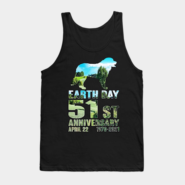 Earth Day 51st Anniversary 2021 Dog Lover Tank Top by Tuyetle
